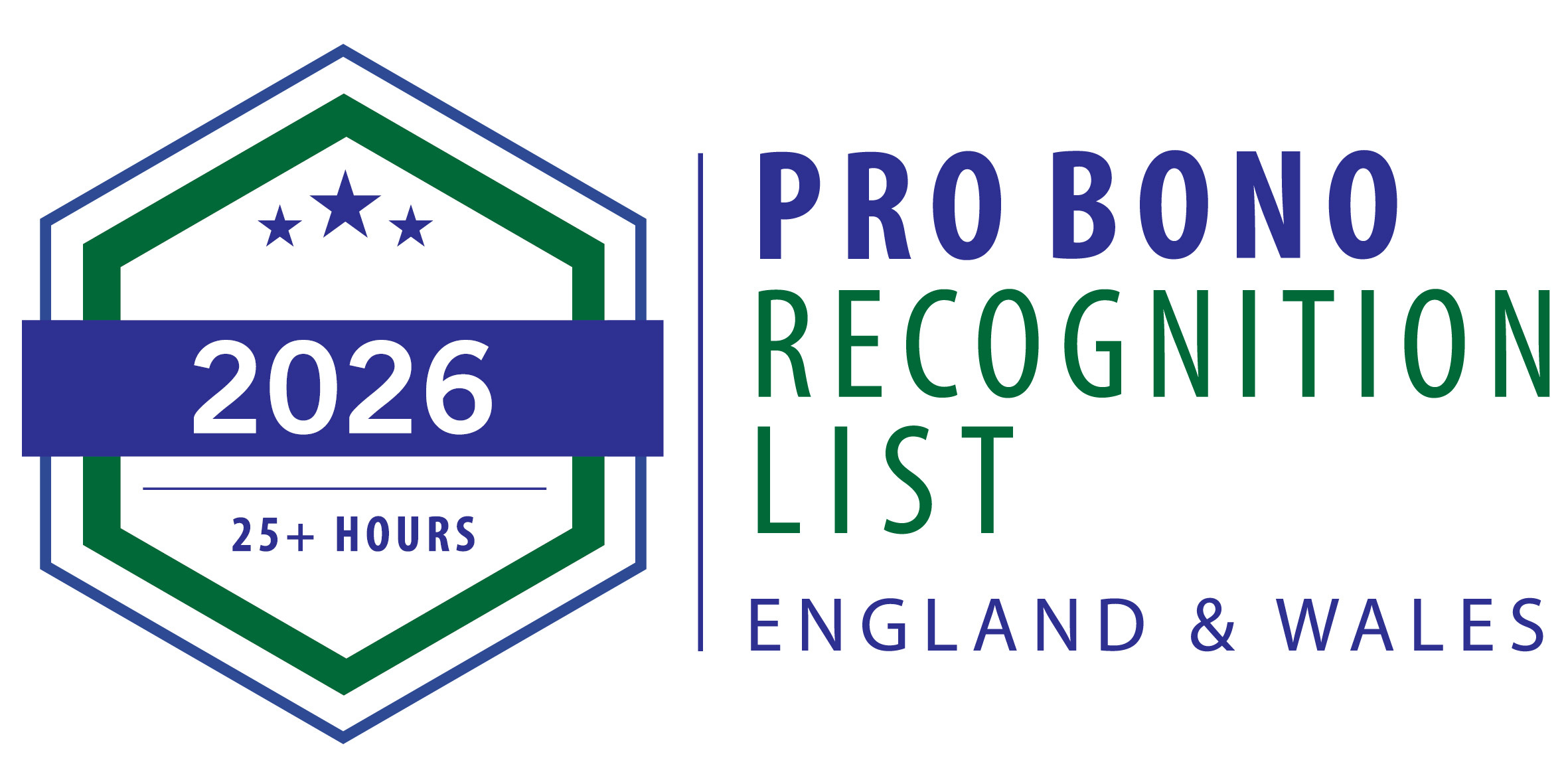 Badge Artwork - Pro Bono Recognition List