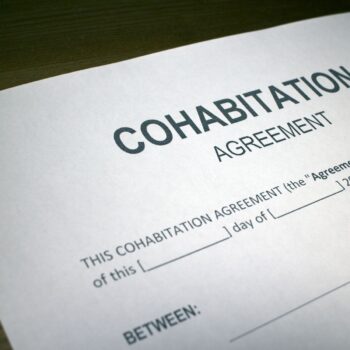 cohabitation agreement