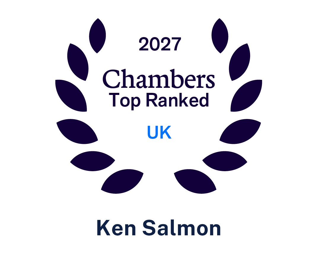 Ken Salmon Chambers Top Ranked 2027 | Slater Heelis